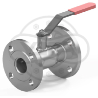 Кран цельносварной стандартнопроходной фланцевый Dn500 Pn25 12Х18Н10Т 10нж9пм